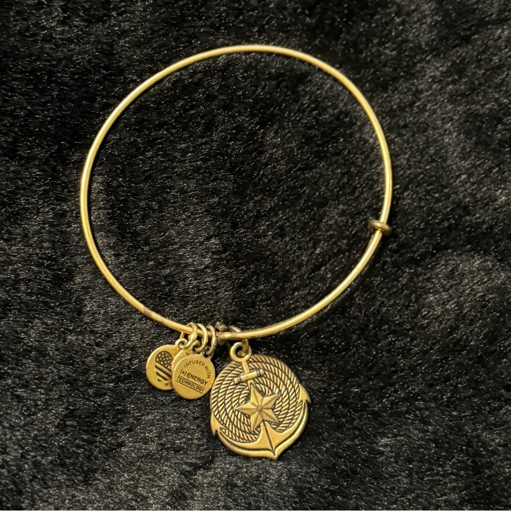 Alex and Ani Gold Bracelet
